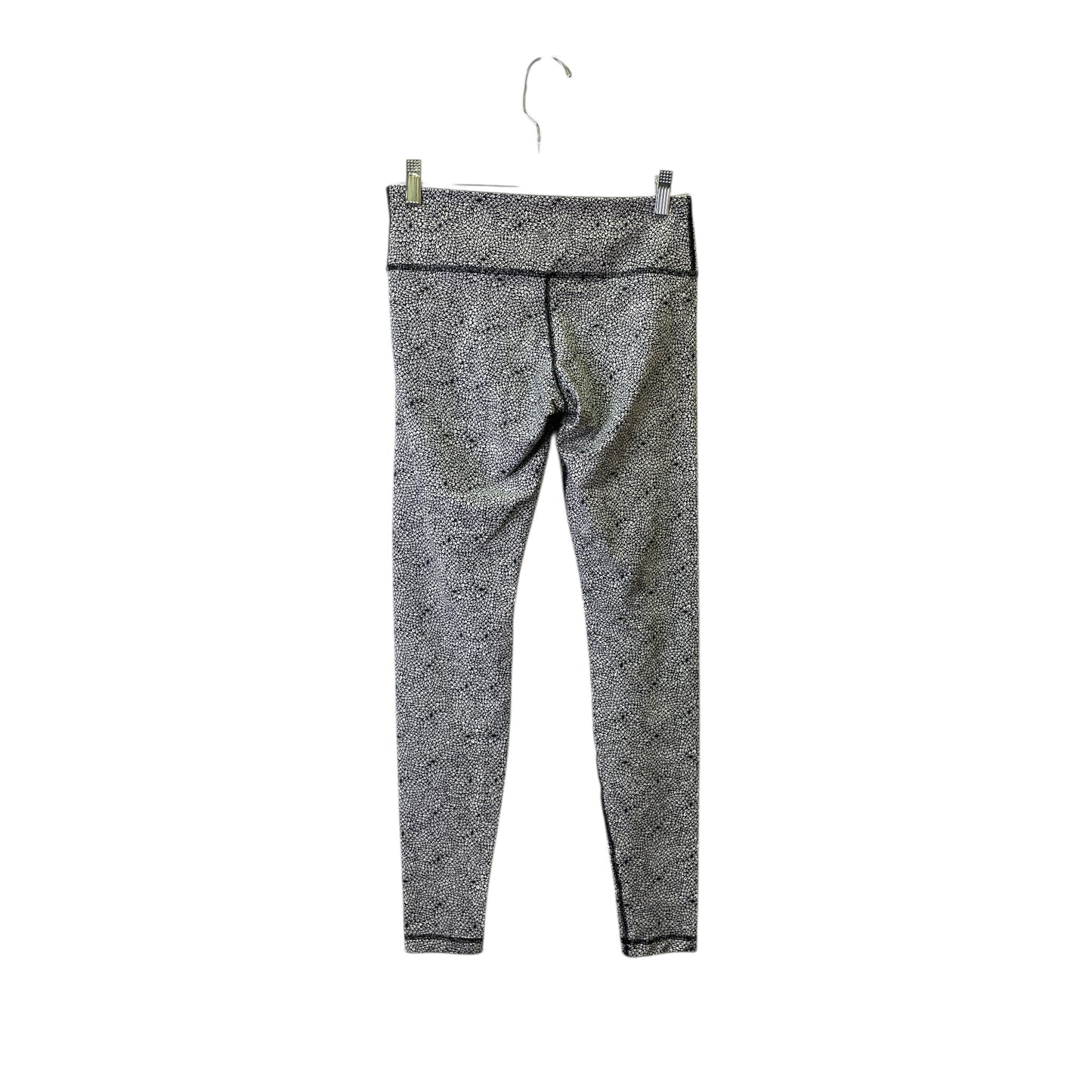 Athletic Leggings By Lululemon In Black & White, Size:S