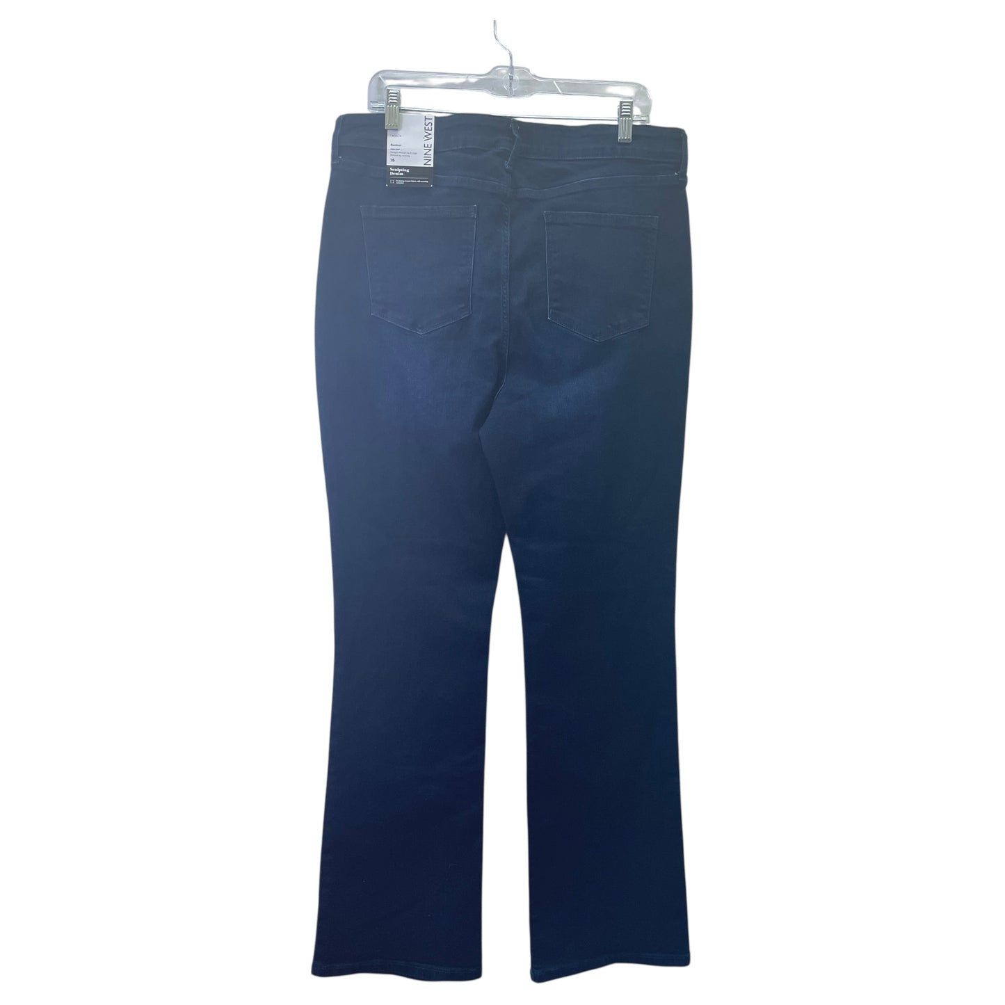 Jeans Flared By Nine West In Blue, Size:M