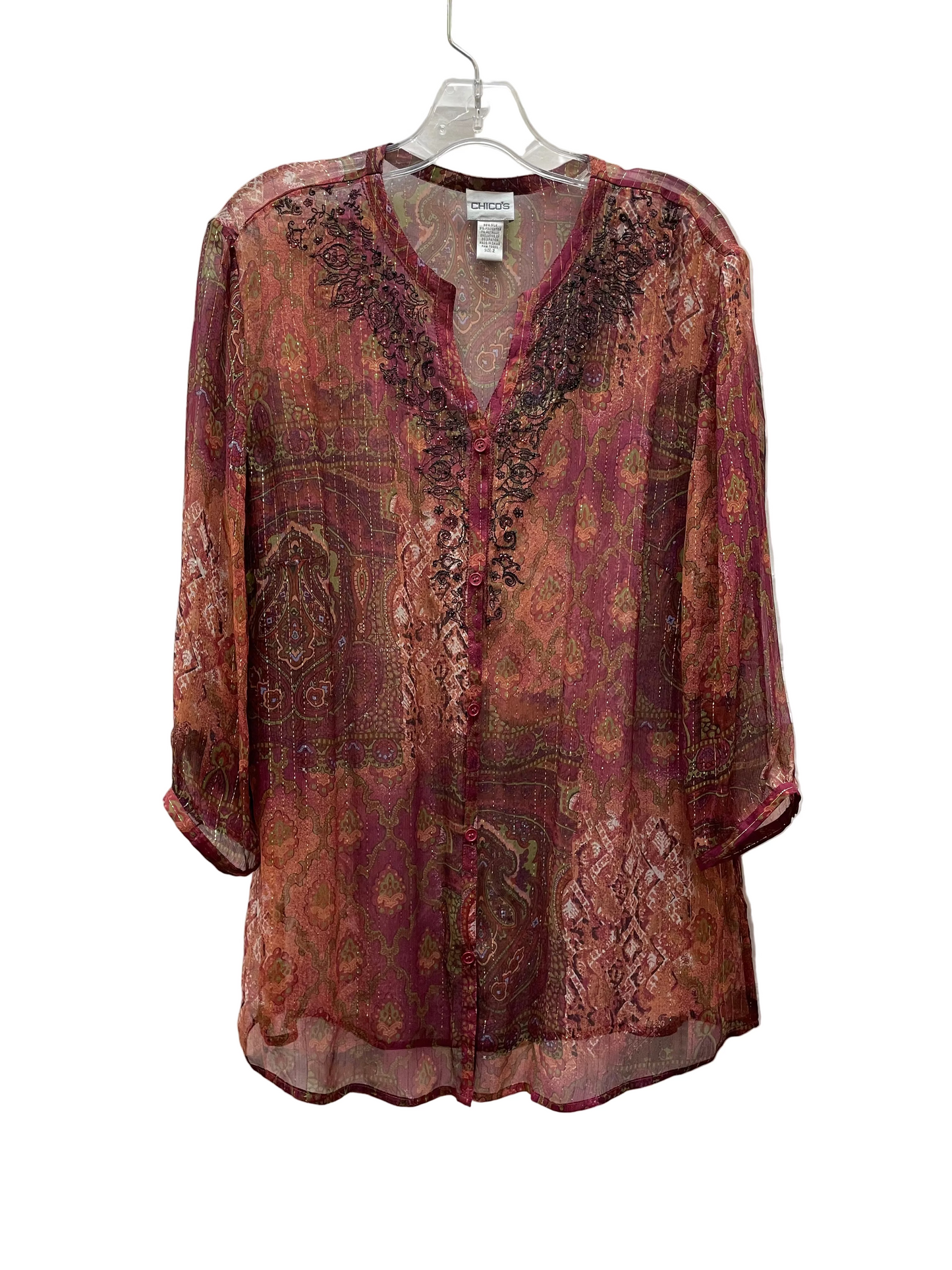 Top Ls By Chicos In Multi, Size:L