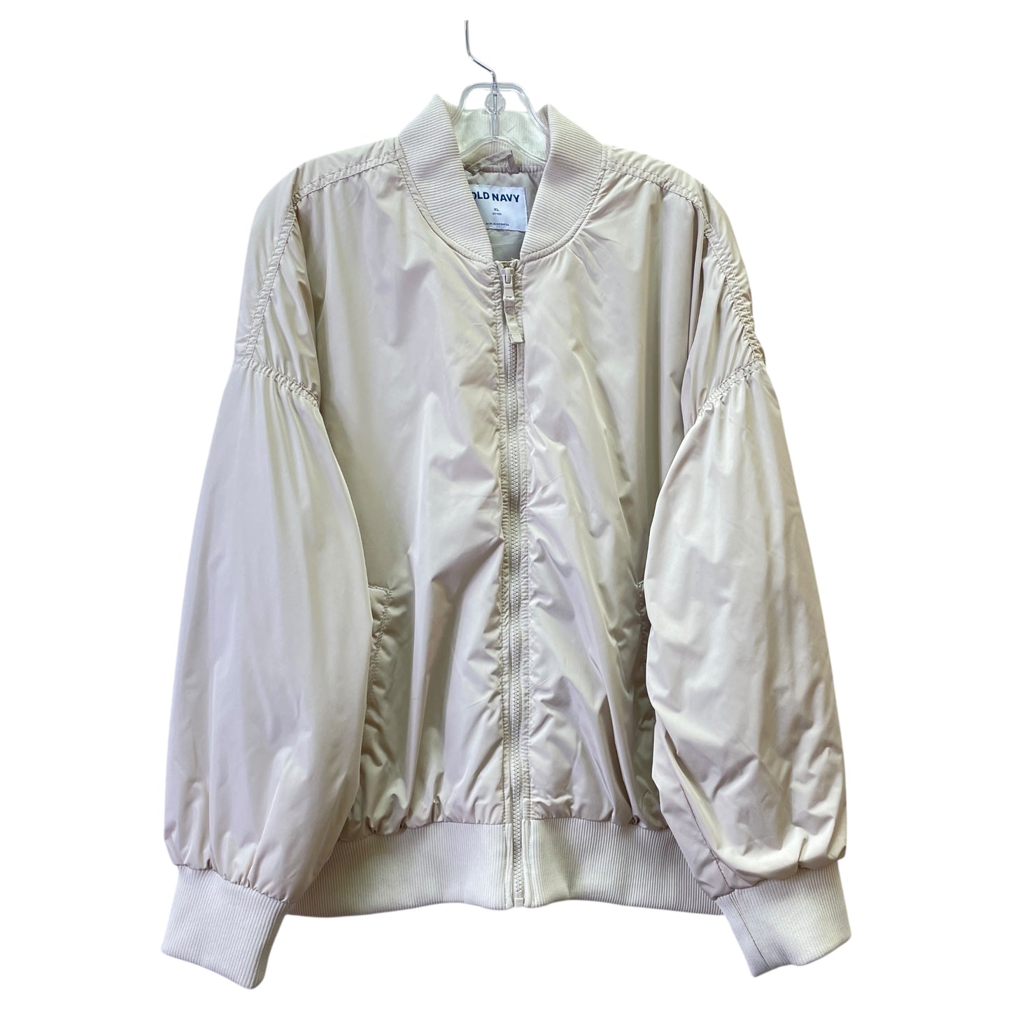 Jacket Puffer & Quilted By Old Navy In Beige, Size:Xl