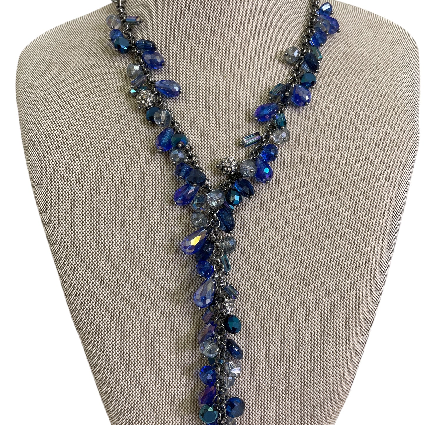 Necklace Statement By Cme In Blue