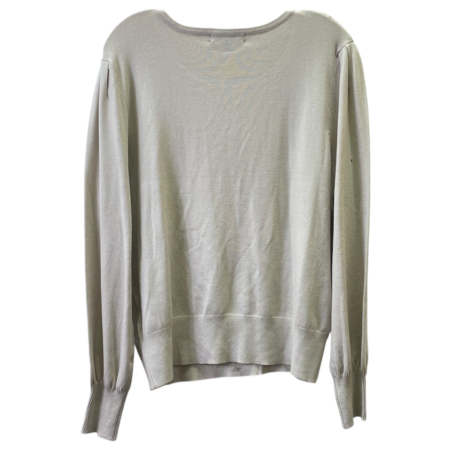 Sweater By Joseph A. In Cream, Size:L
