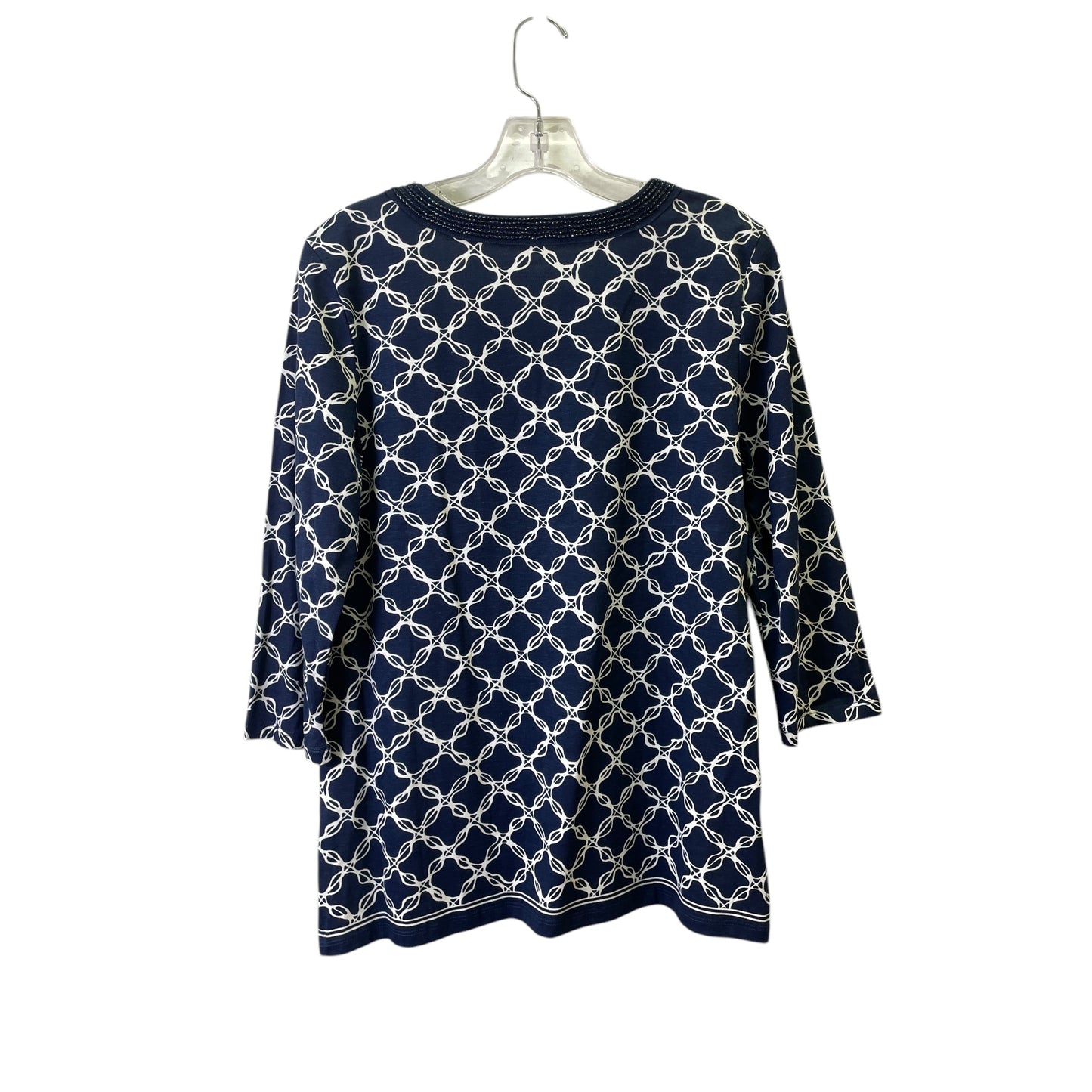 TOP LS by CHARTER CLUB In BLUE, Size: M