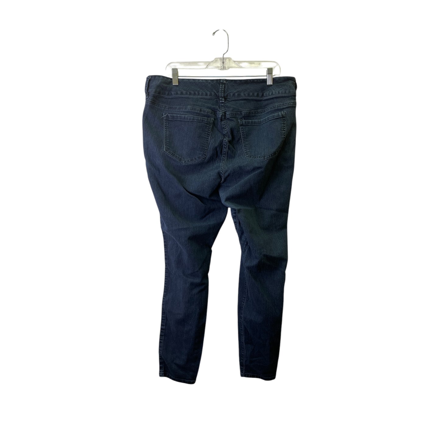 Jeans Skinny By Torrid In Blue Denim, Size:18