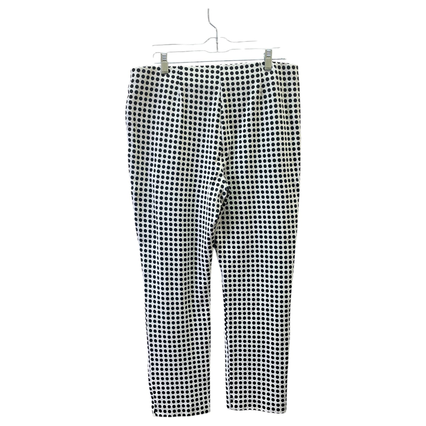 Pants Dress By Chicos In Black & White, Size:10