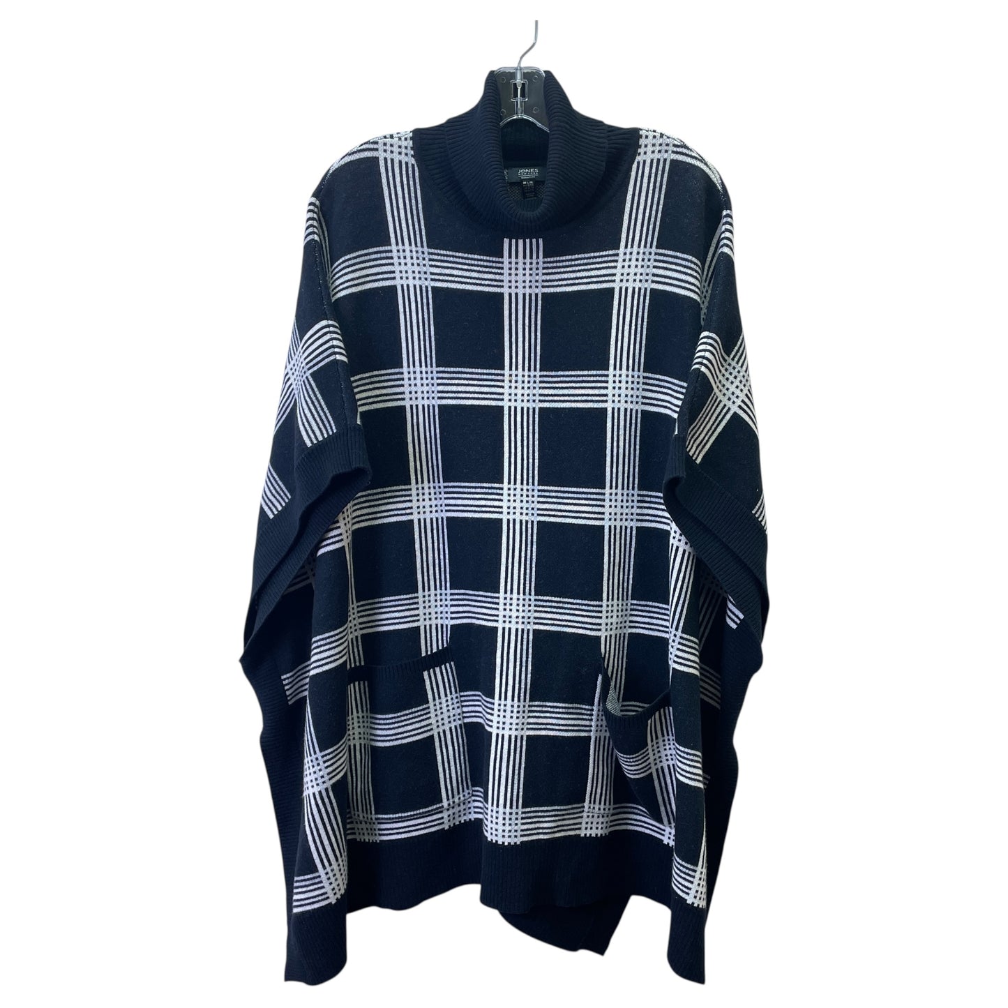 Sweater By Jones New York In Black & White, Size:Xl