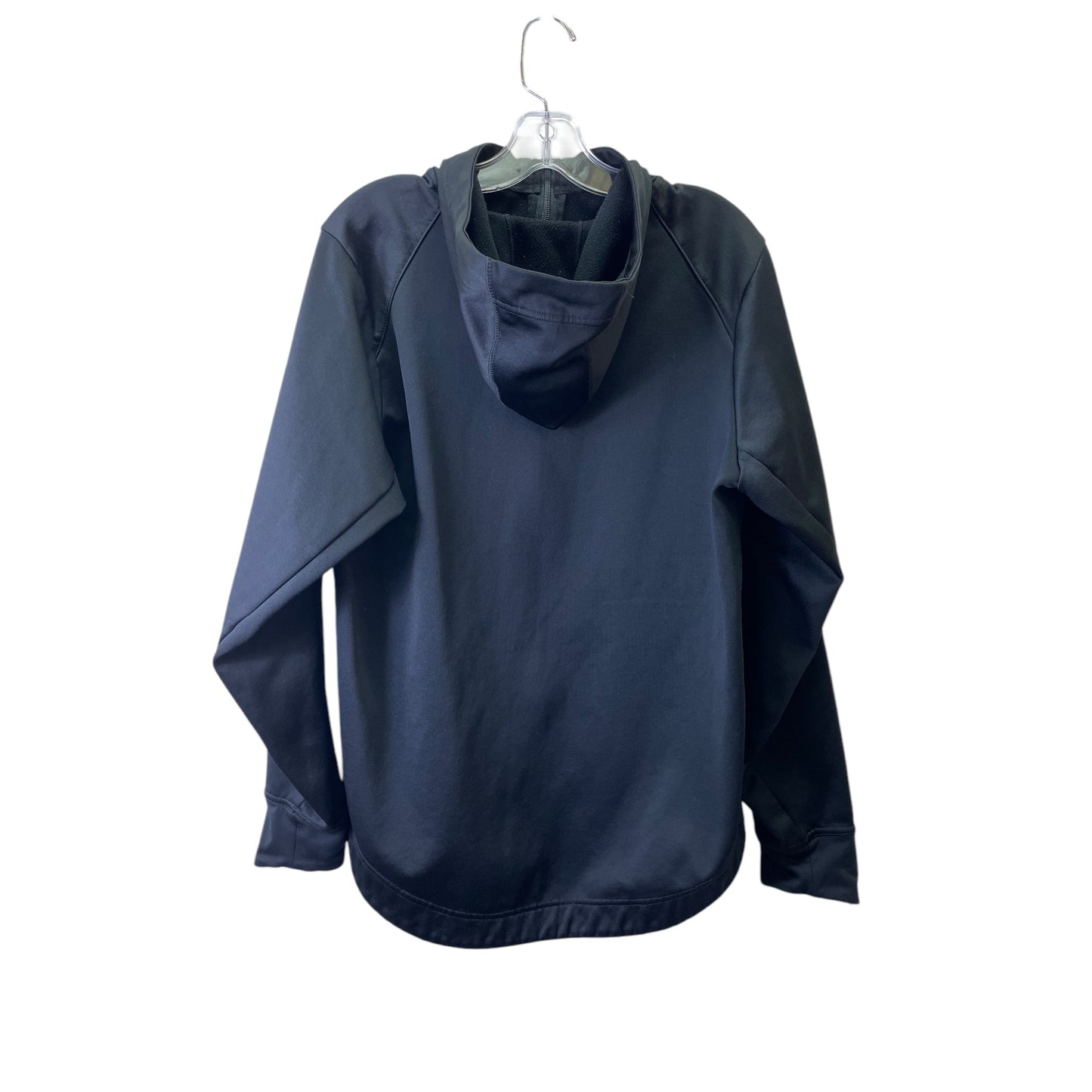 Athletic Sweatshirt Hoodie By Nike Apparel In Black, Size:M