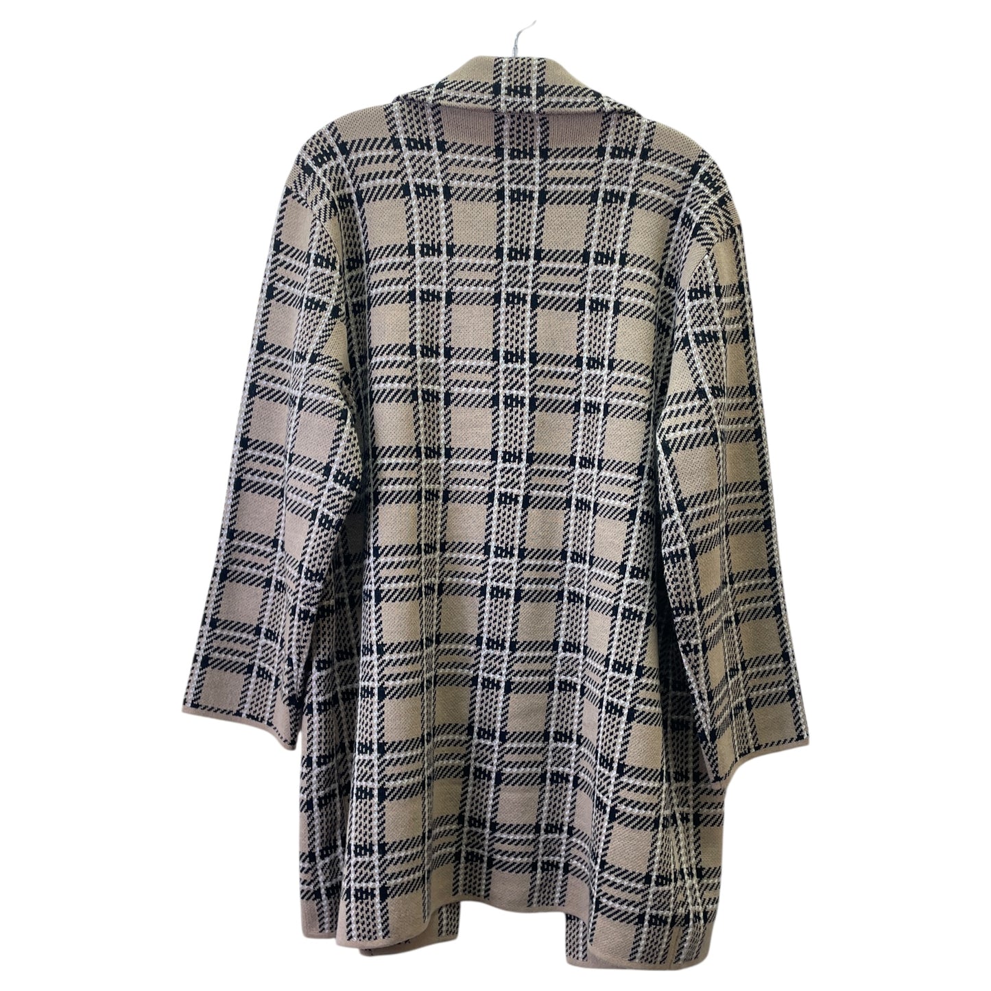 Cardigan By Anne Klein In Tan, Size:Xl
