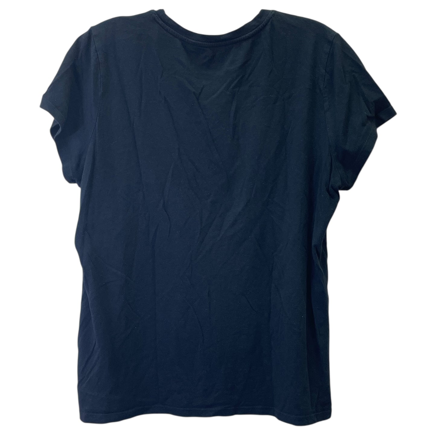Top Ss By Calvin Klein In Black, Size:Xl