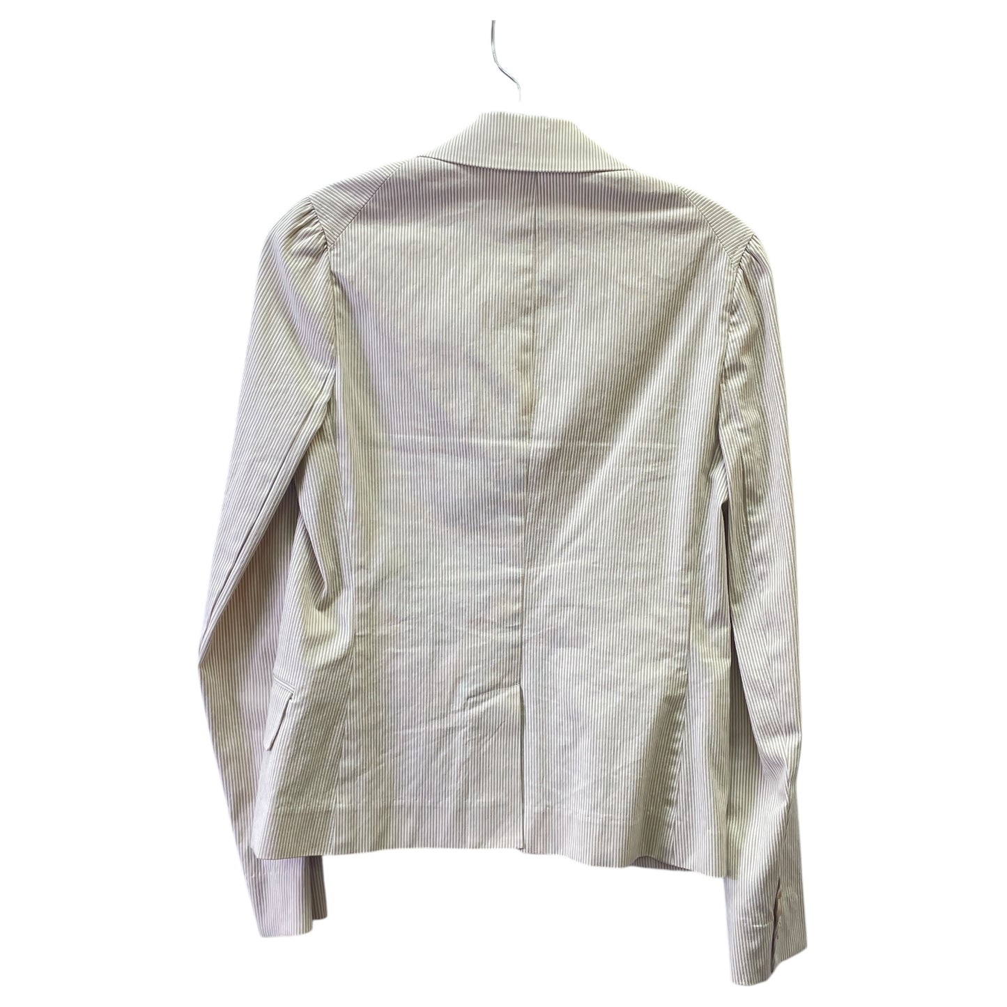 Blazer By Theory In Tan & White, Size:M