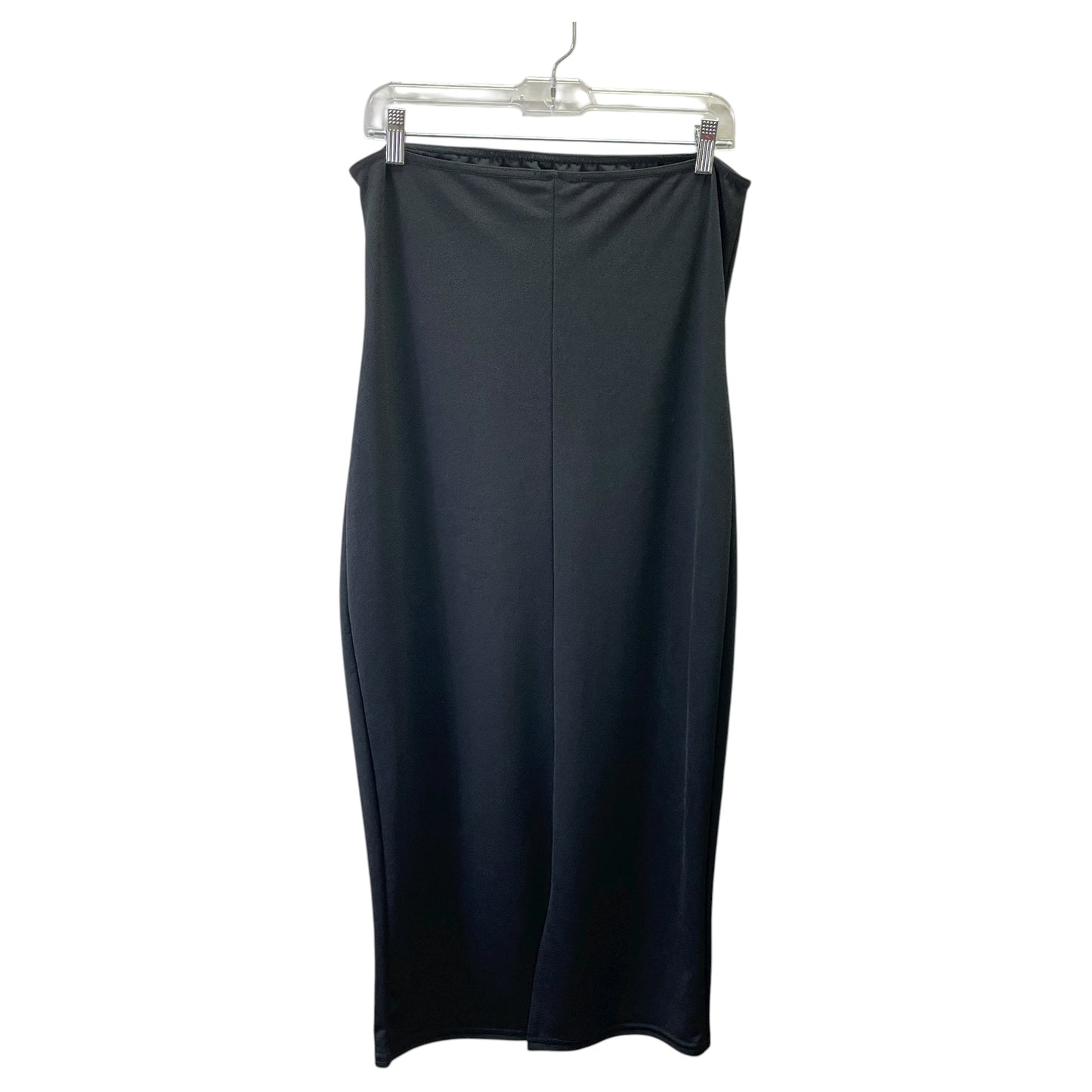 Skirt Maxi By Boohoo Boutique In Black, Size:16