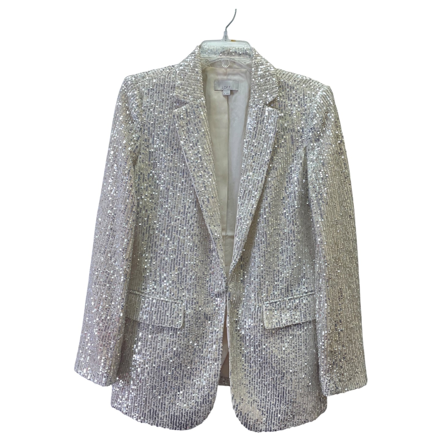 Blazer By Loft In White, Size:6