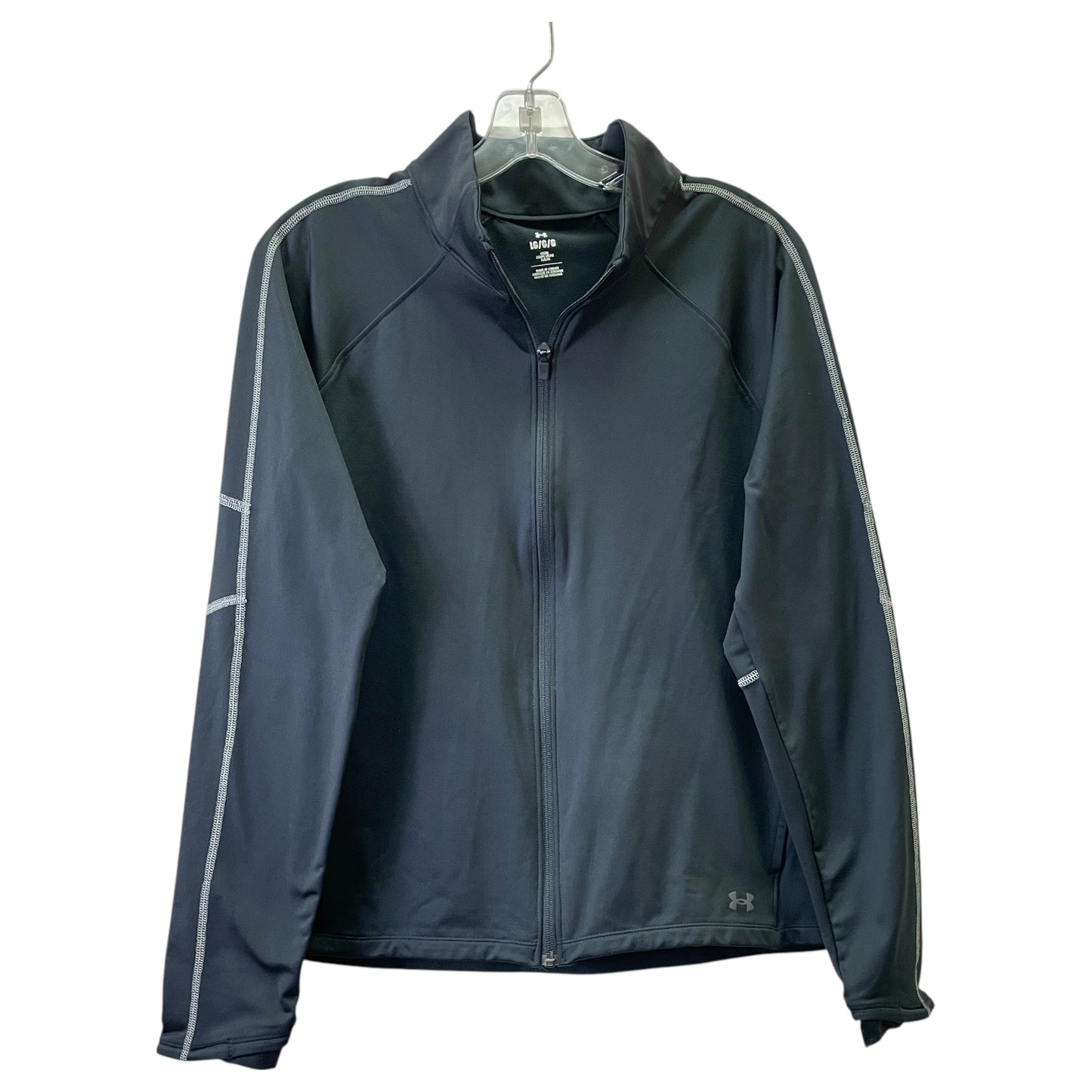 Athletic Sweatshirt Collar By Under Armour In Black, Size:L