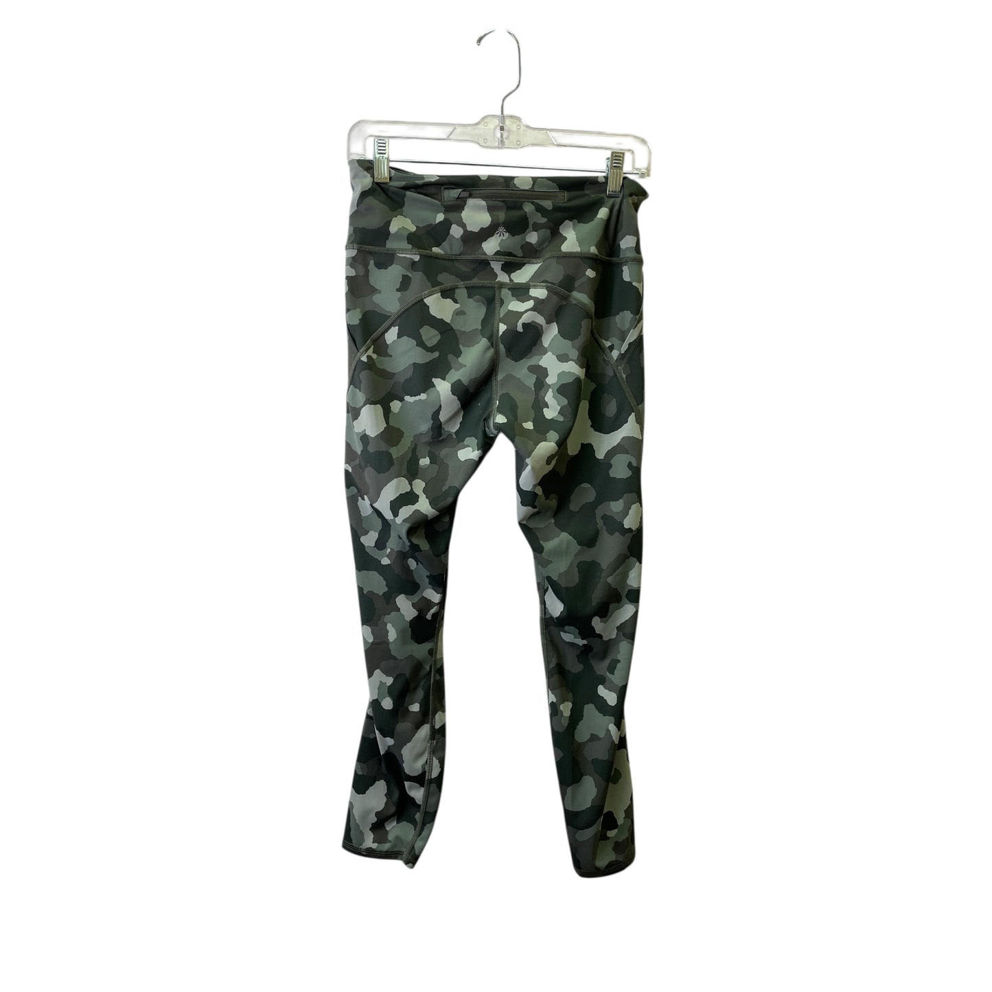 Athletic Leggings By Athleta In Green, Size:M