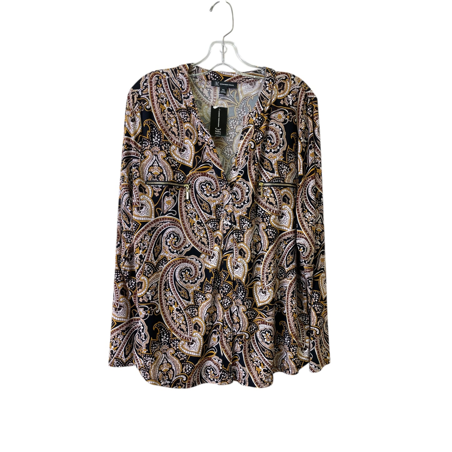 Top Ls By Inc In Brown, Size:Xxl