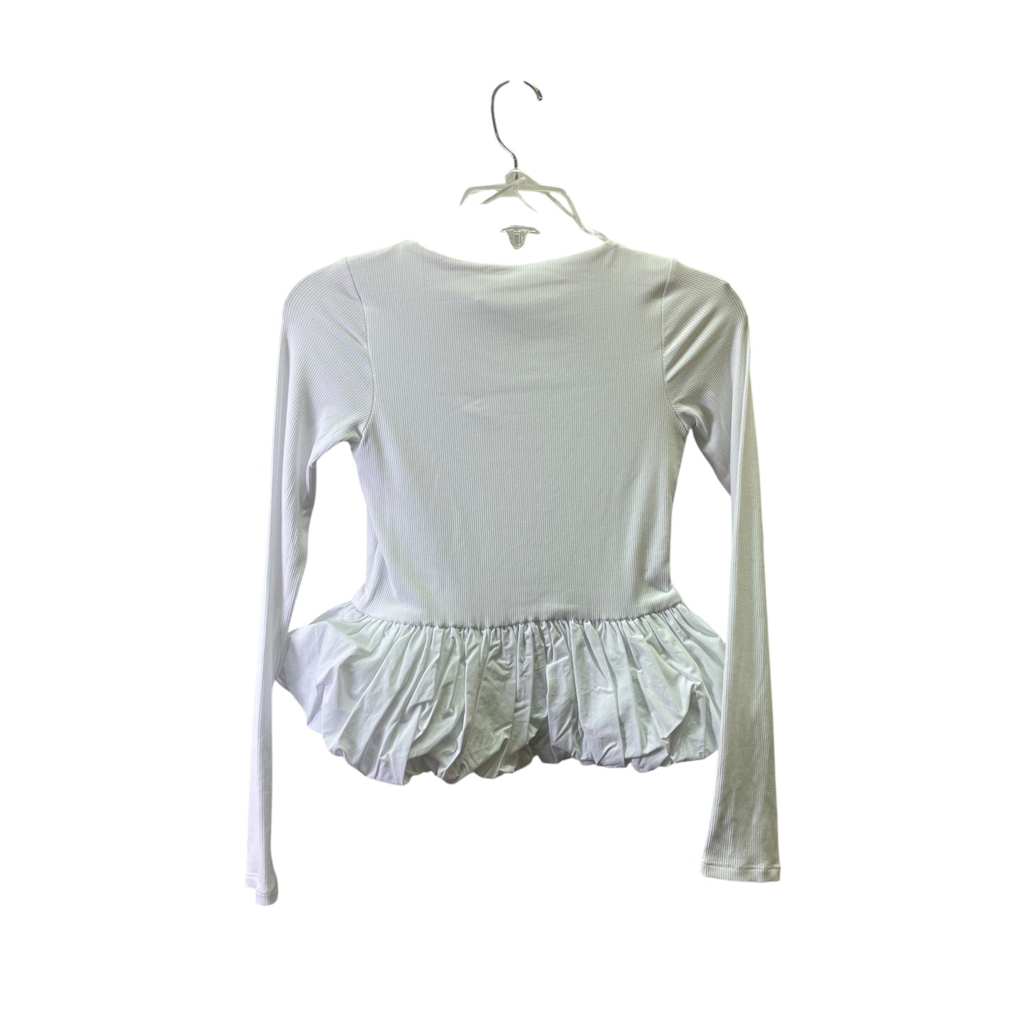 Top Ls By Astr In White, Size:Xs