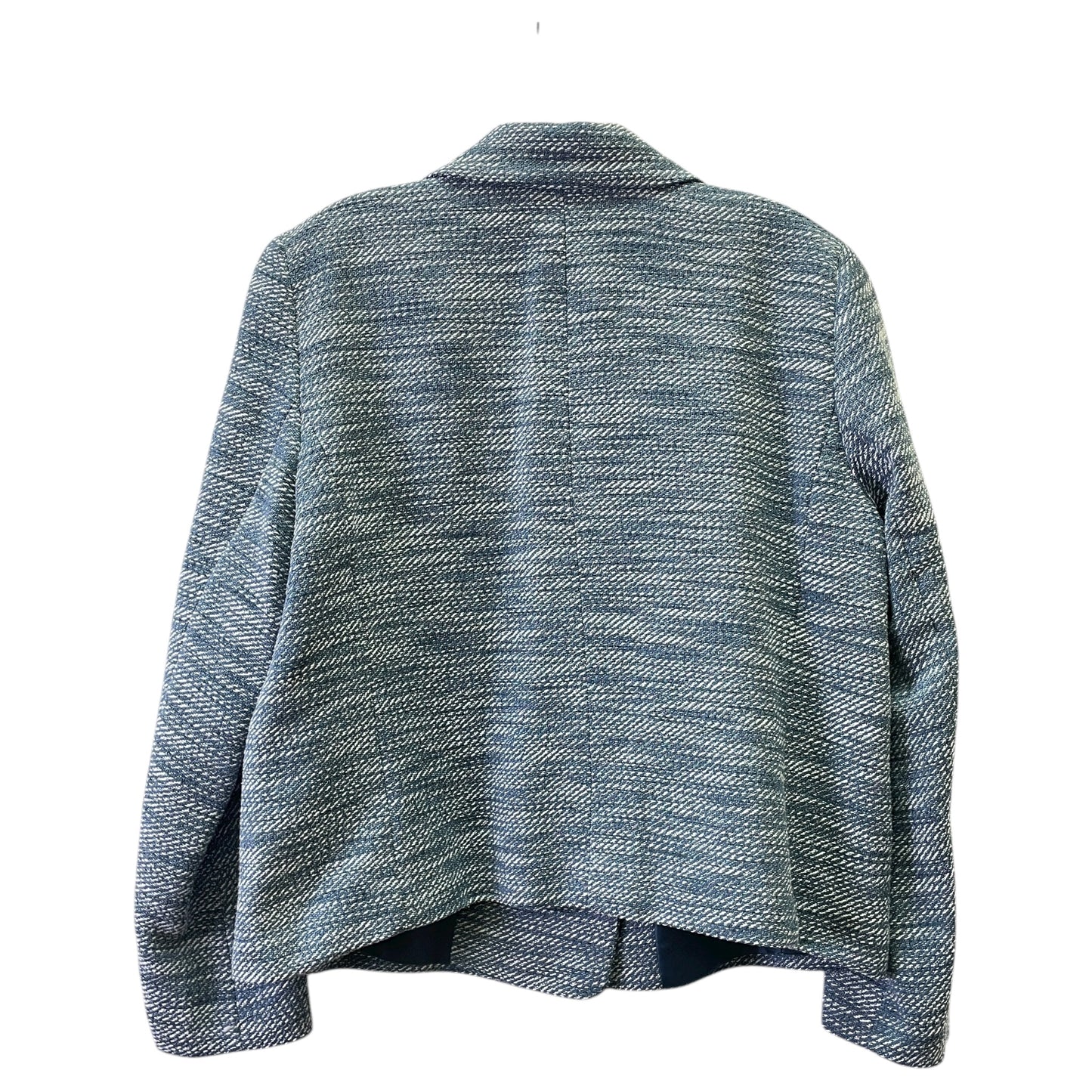 Blazer By Talbots In Blue & White, Size:14