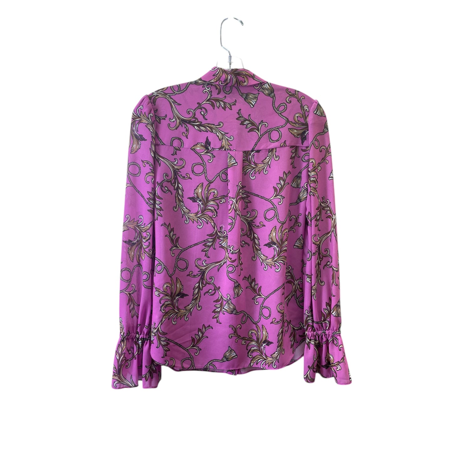 Top Ls Designer By Milly In Brown & Pink, Size:Xs