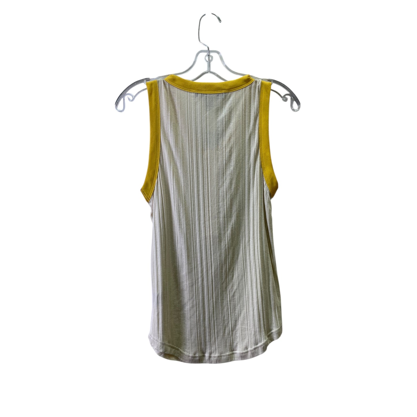Top Sleeveless Designer By Marc By Marc Jacobs In Yellow, Size:L