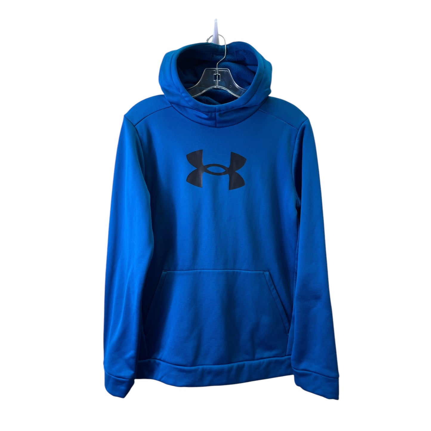 Athletic Sweatshirt Hoodie By Under Armour In Blue, Size:Xl