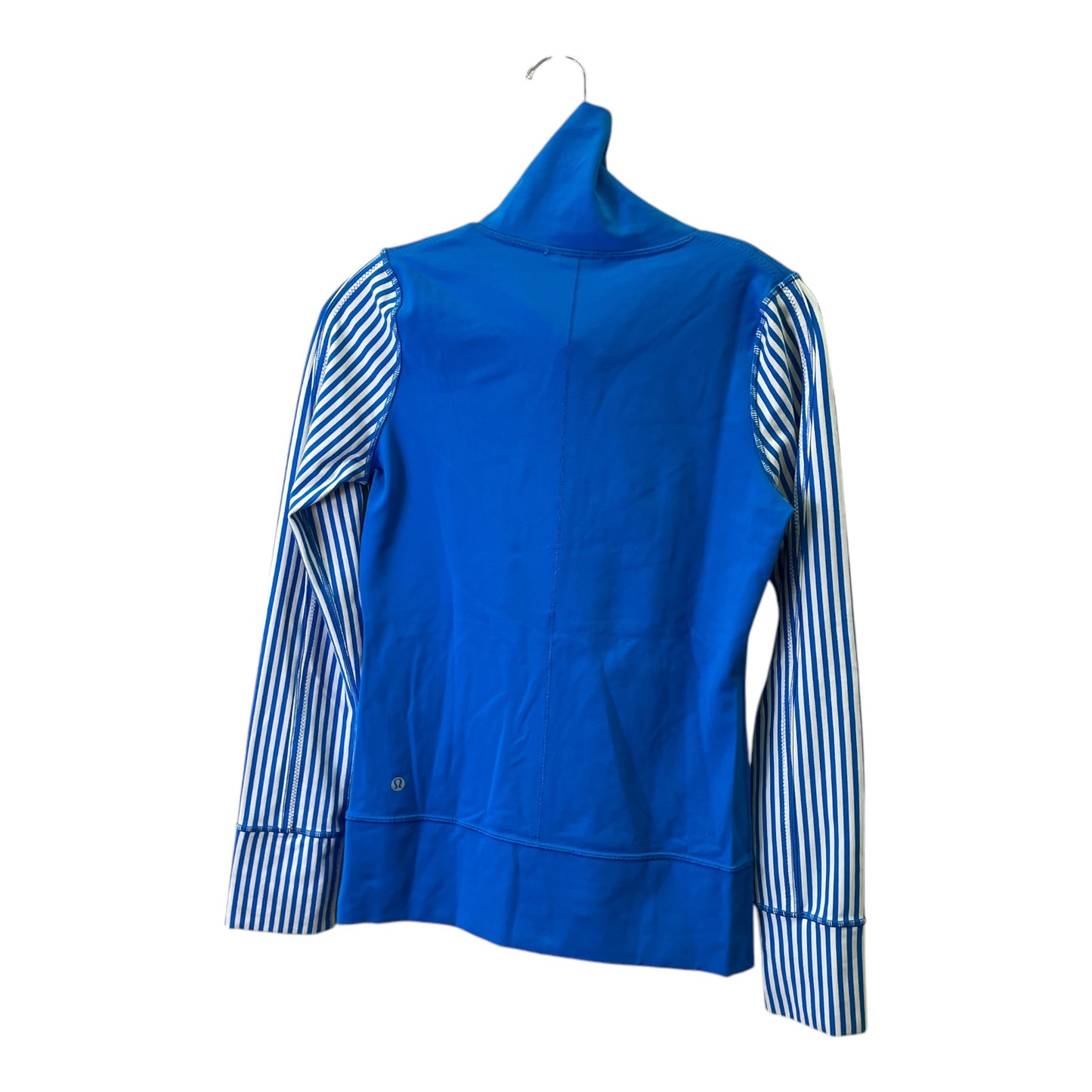 Athletic Jacket By Lululemon In Blue, Size:S