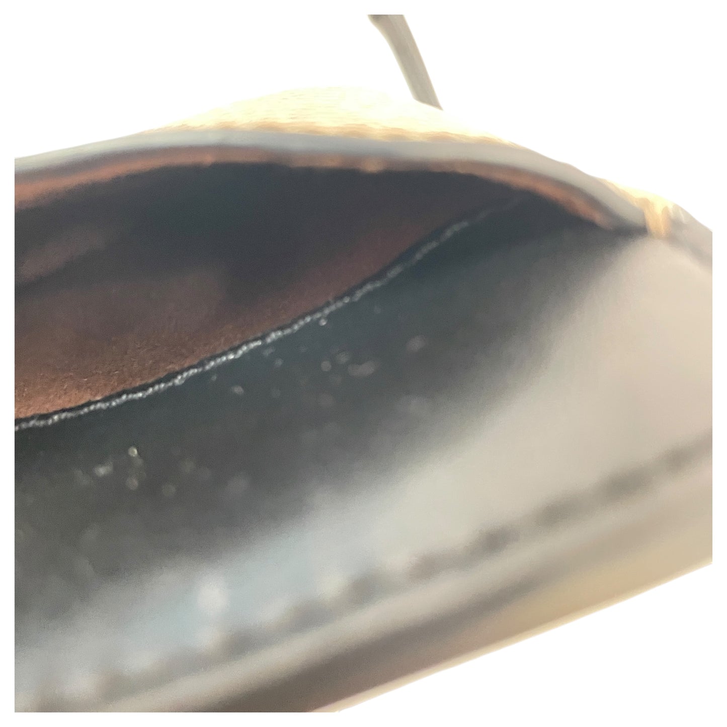 Crossbody Designer By Coach In Black & Brown, Size:Small