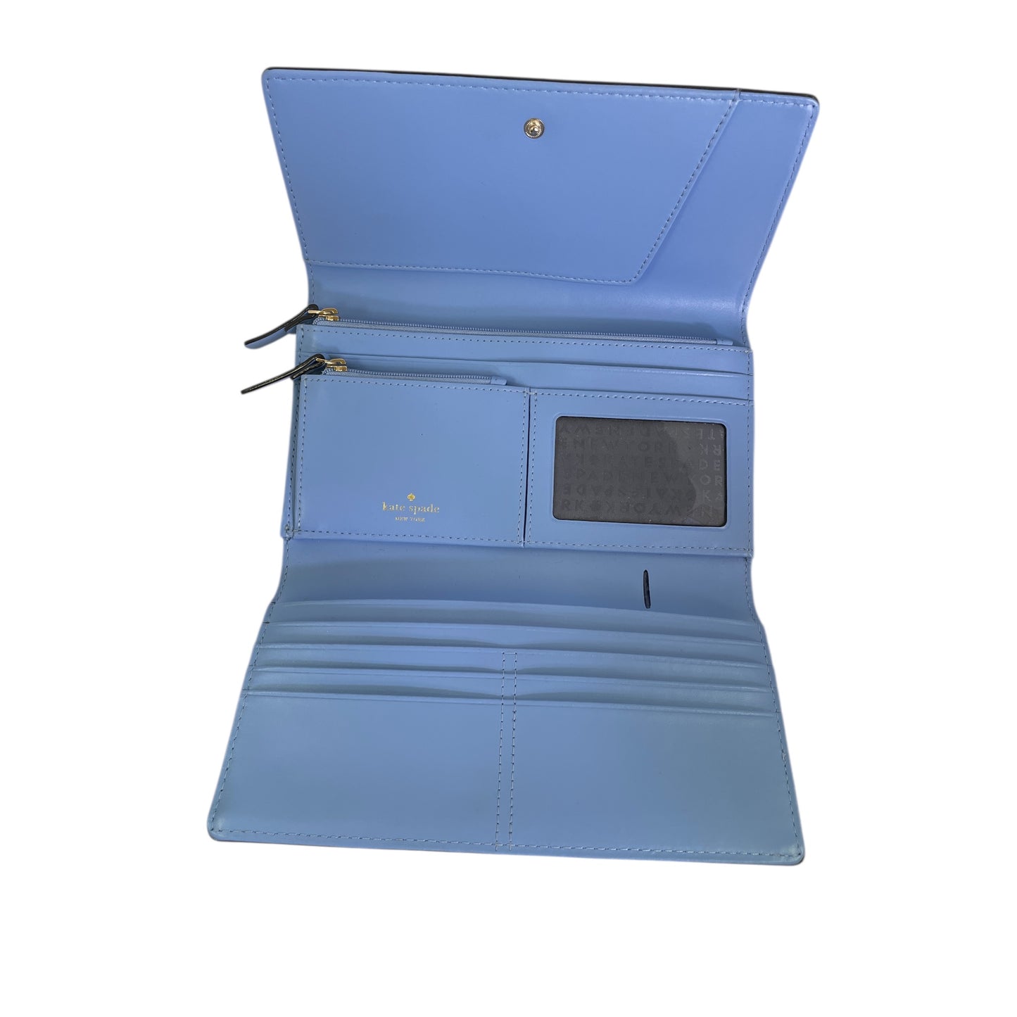 Wallet Designer By Kate Spade In Blue, Size:Large