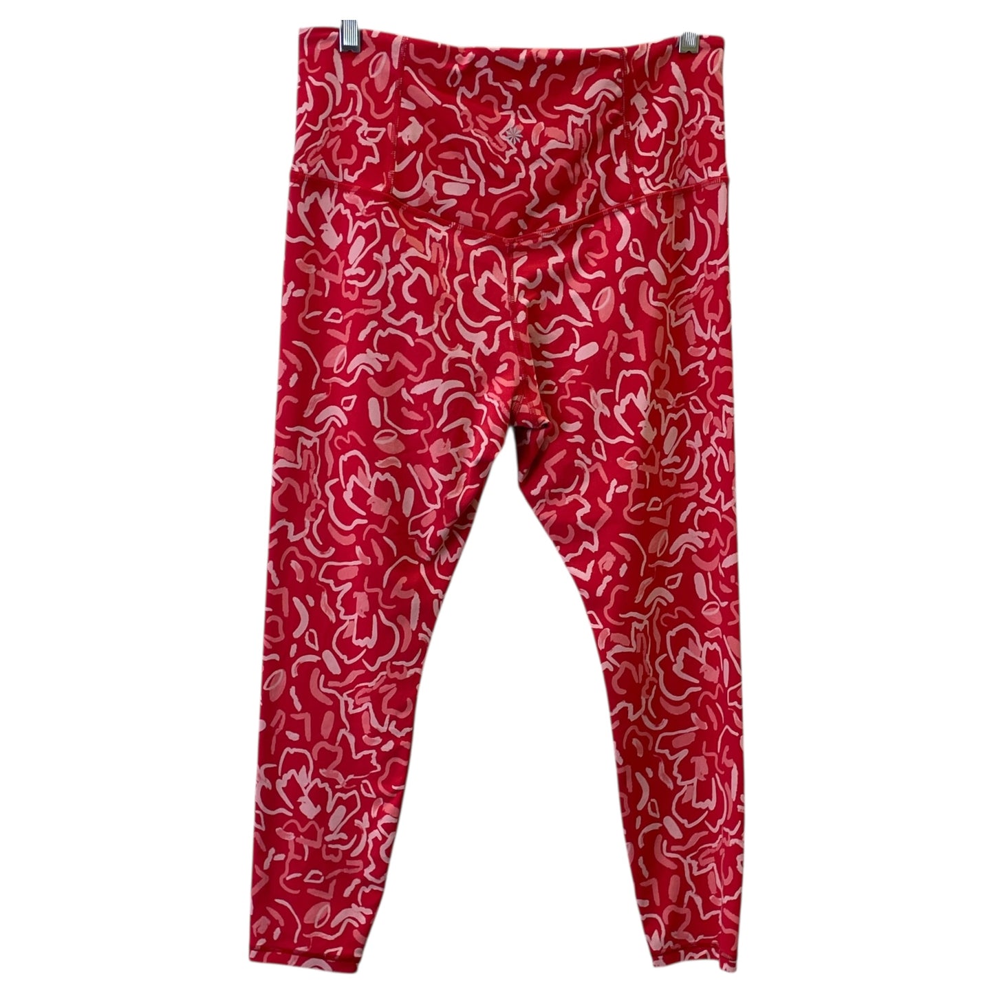 Athletic Leggings By Athleta In Red, Size:L