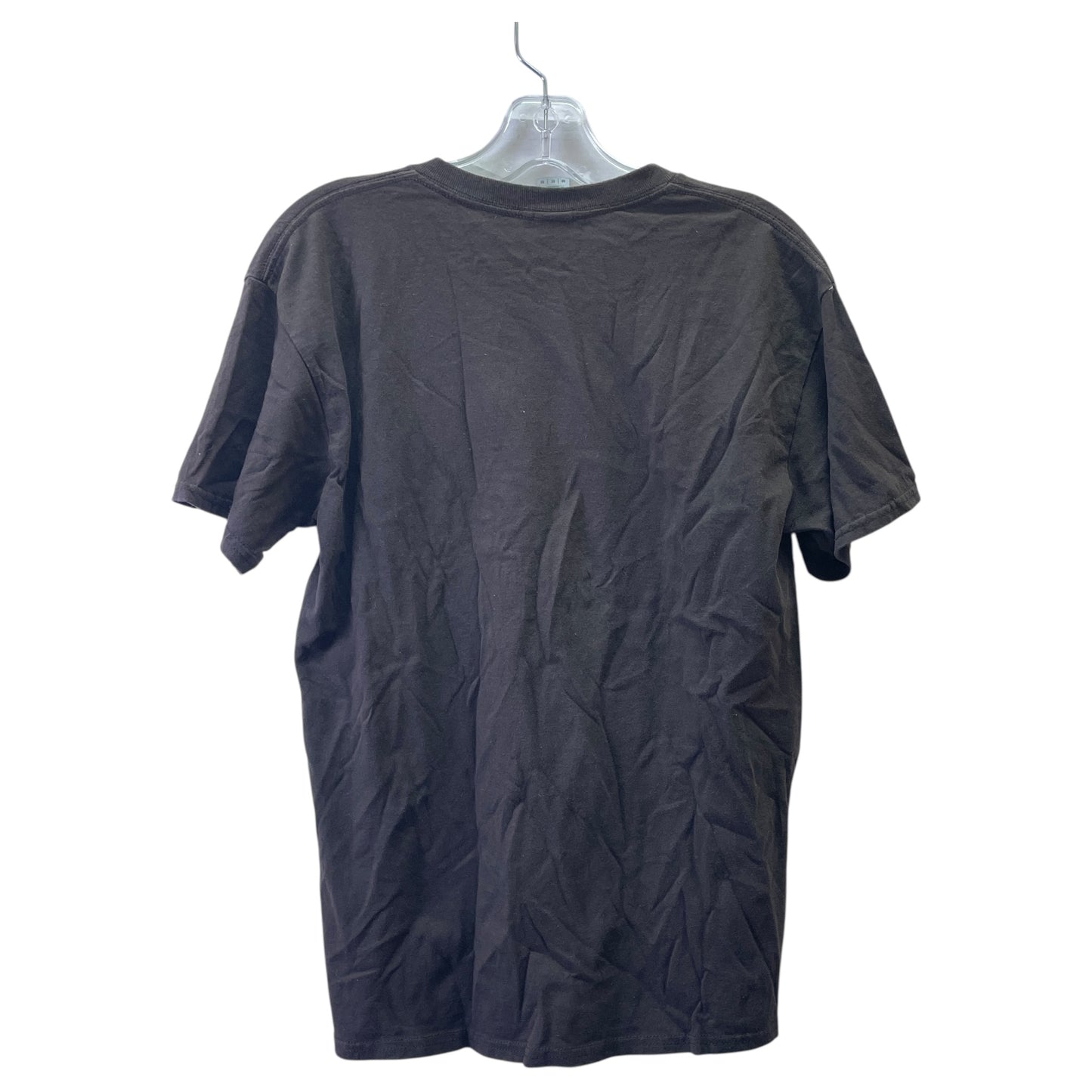 Top Ss Basic By Gildan In Brown, Size:M