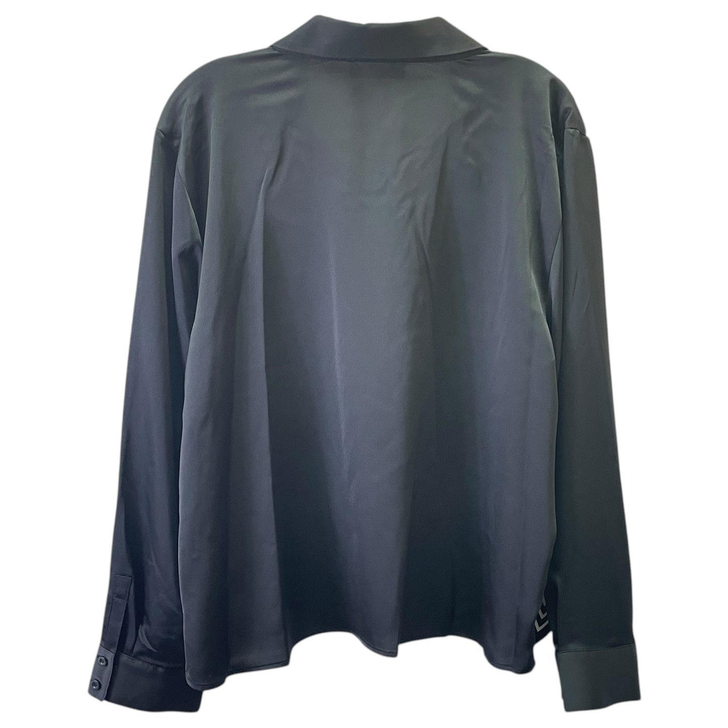 Top Ls Designer By Karl Lagerfeld In Black & Yellow, Size:Xl