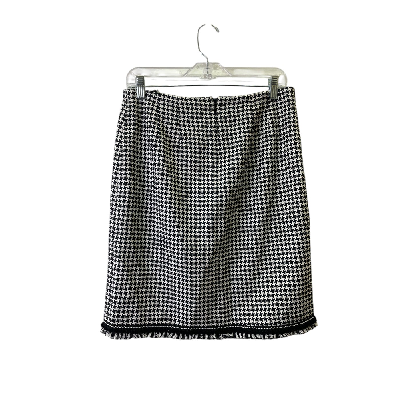 Skirt Maxi By Talbots In Black & White, Size:6P