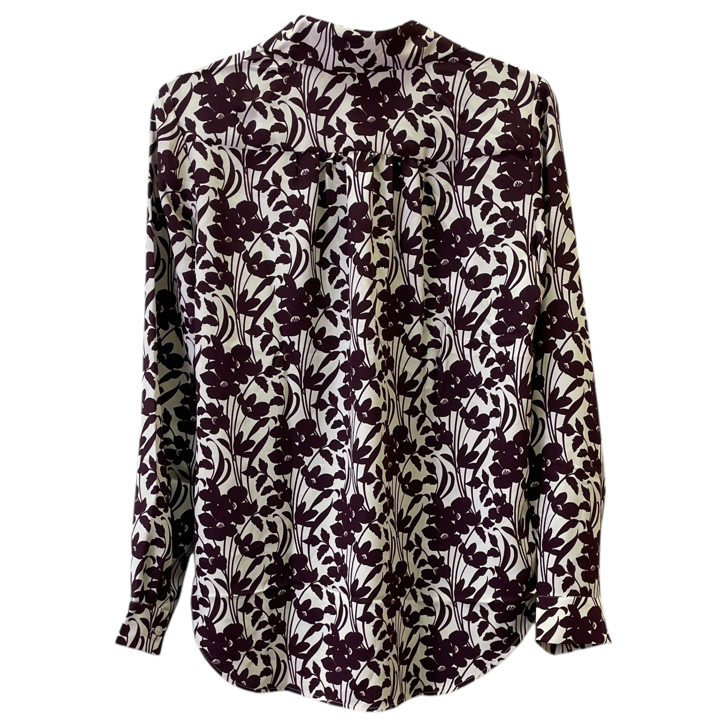 Top Ls By Ann Taylor In Maroon, Size:Xs