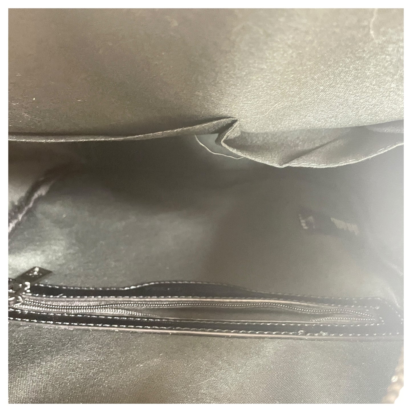 Backpack By Badgley Mischka In Black & White, Size:Medium