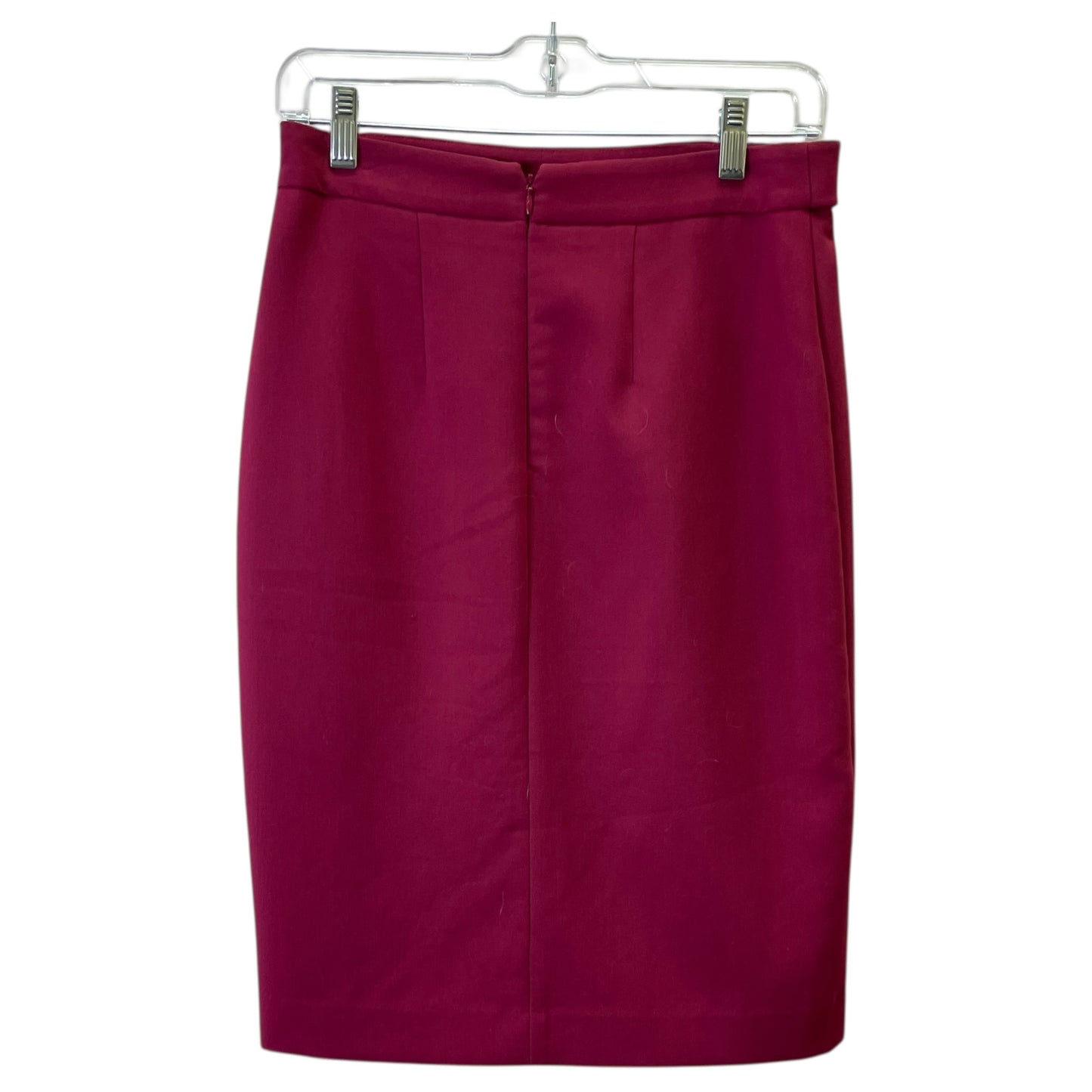 Skirt Mini & Short By Ann Taylor In Maroon, Size:0