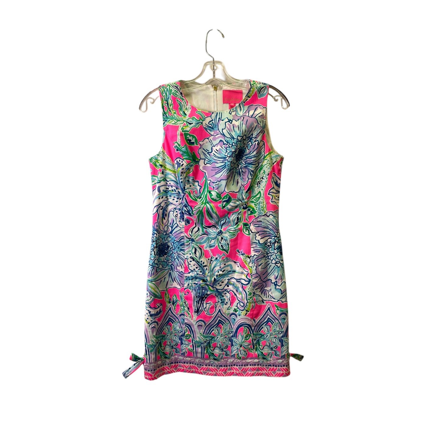 Dress Designer By Lilly Pulitzer In Blue & Pink, Size:Xs