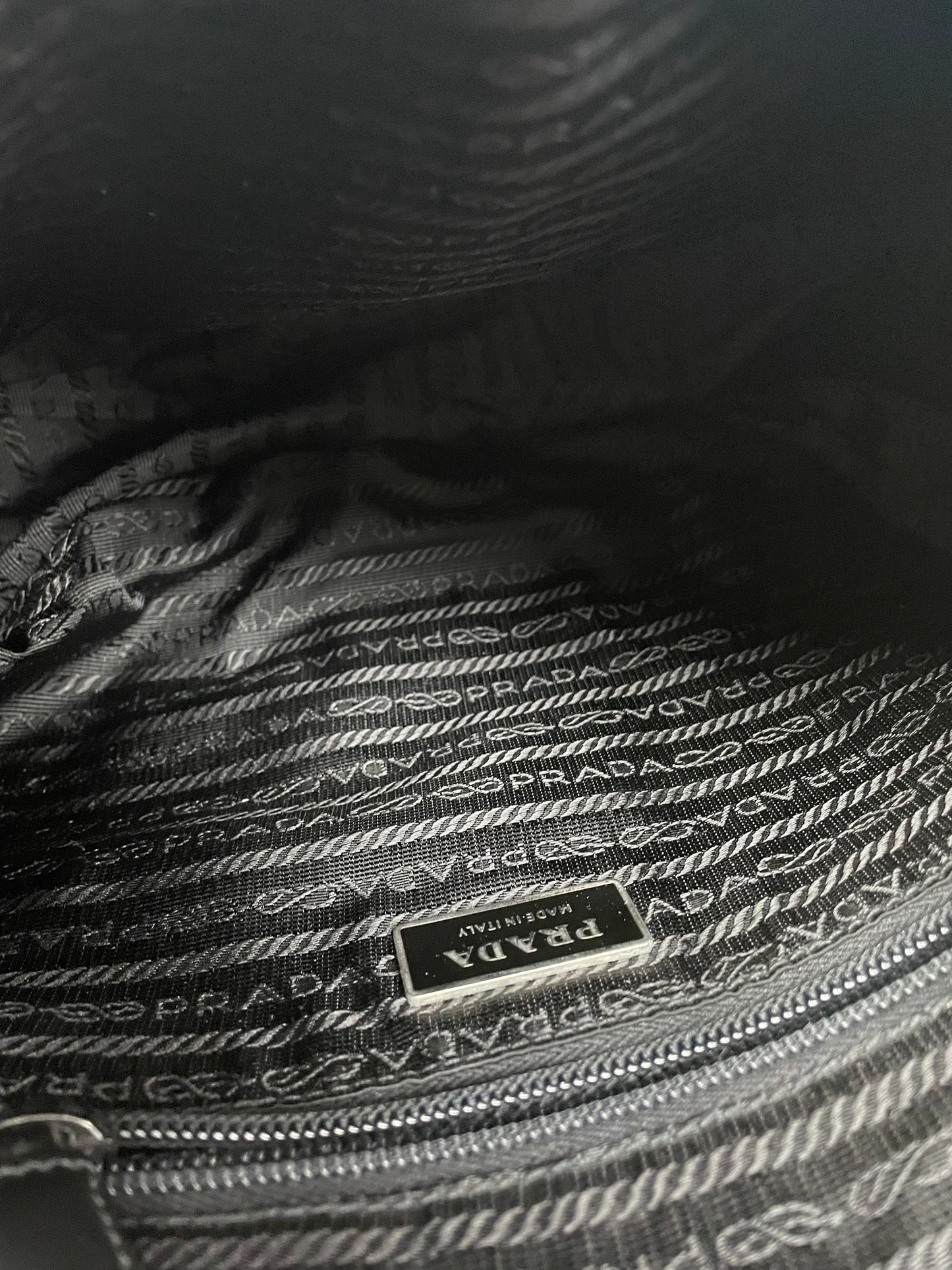 Crossbody Luxury Designer By Prada In Black, Size:Medium