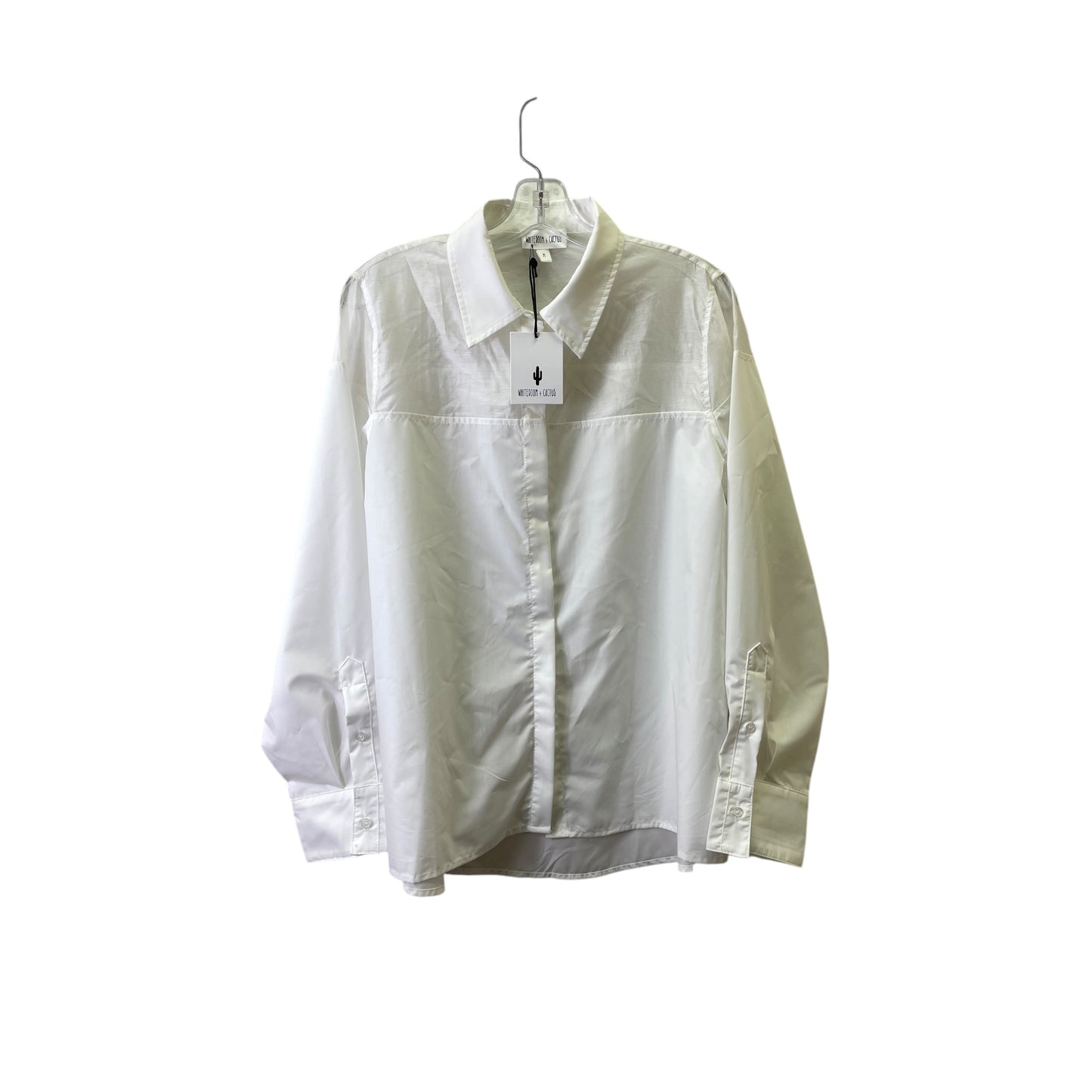 Top Ls By Whiteroom + Cactus In White, Size:M