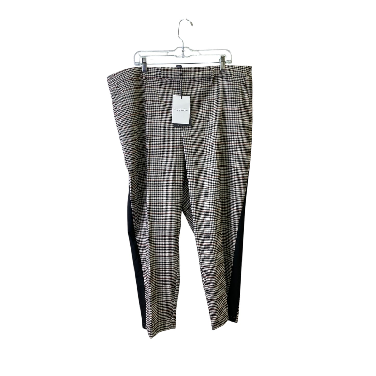 Pants Dress By Who What Wear In Black & Tan, Size:20