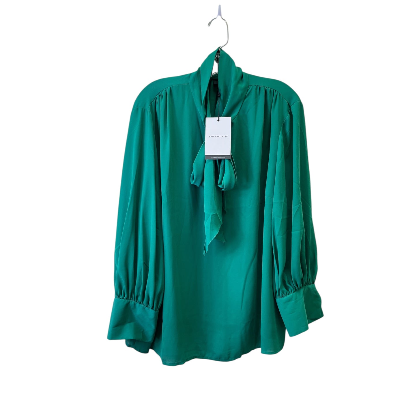 Top Ls By Who What Wear In Green, Size:2X