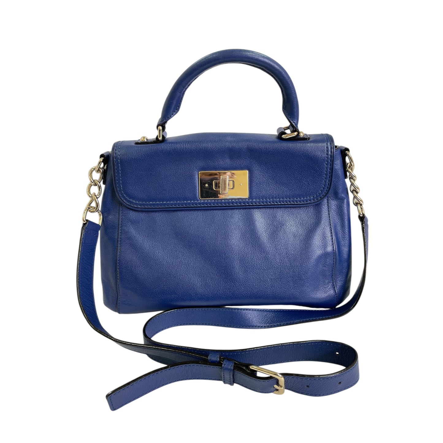 Handbag Designer By Kate Spade In Blue, Size:Medium