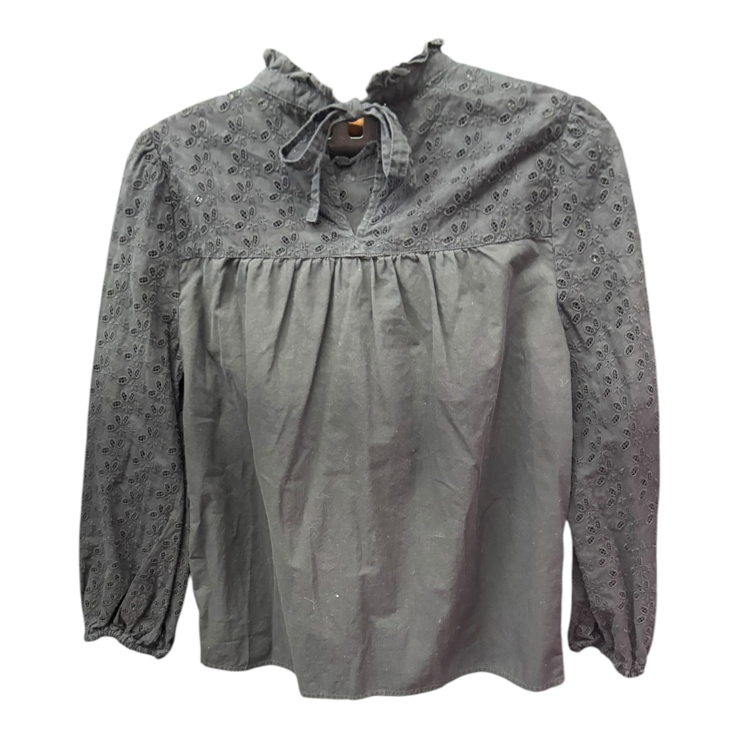 Top Ls By Madewell In Black, Size:S