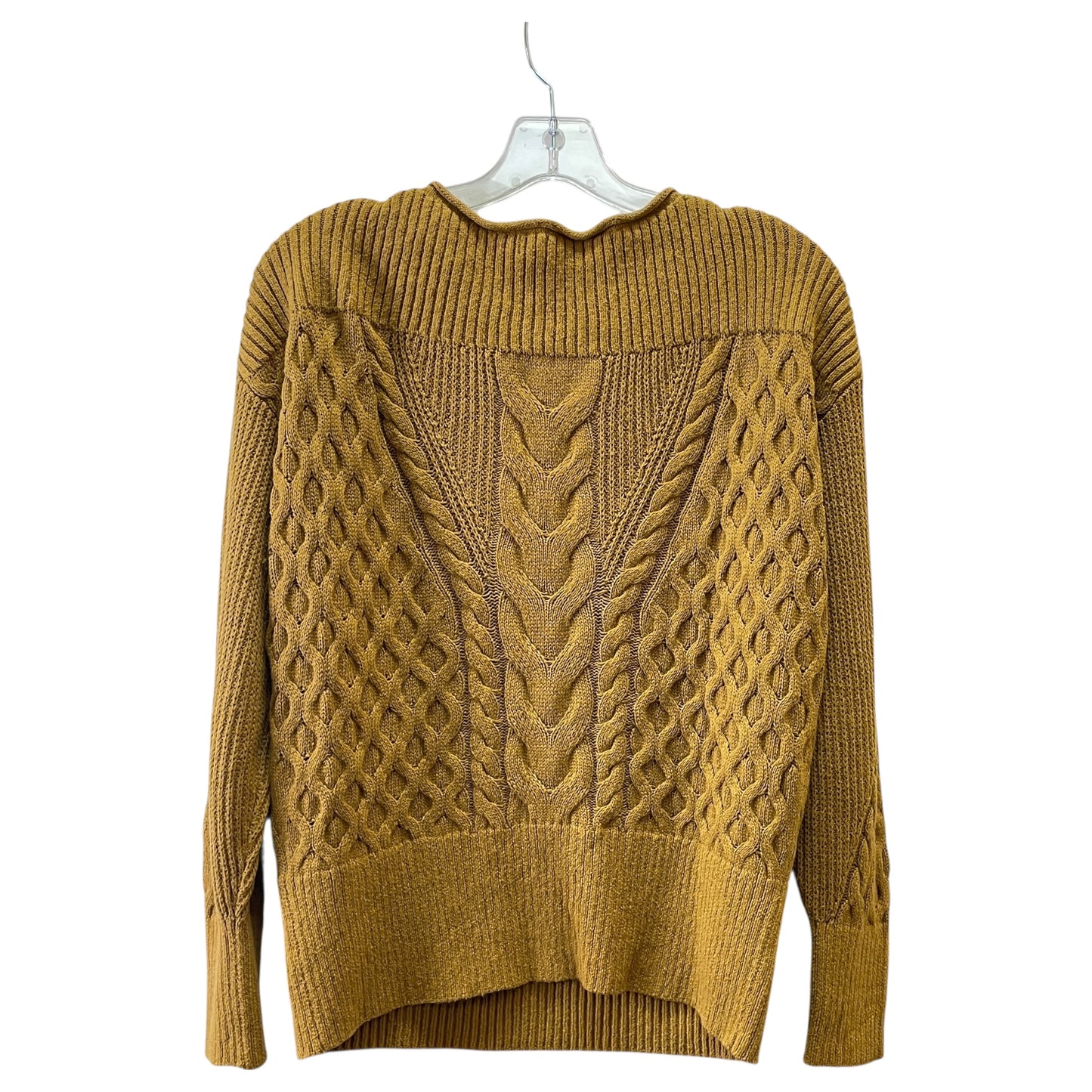 Sweater By Banana Republic In Yellow, Size:M