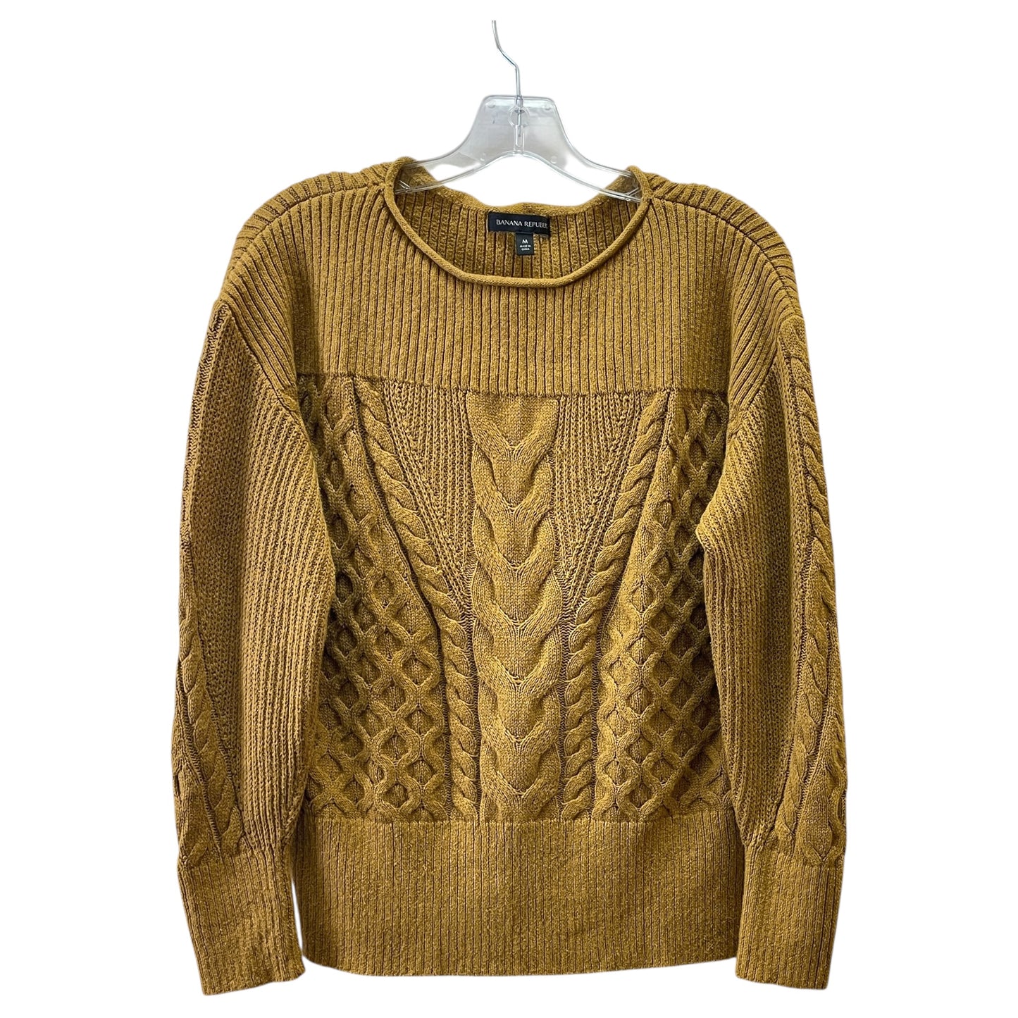 Sweater By Banana Republic In Yellow, Size:M
