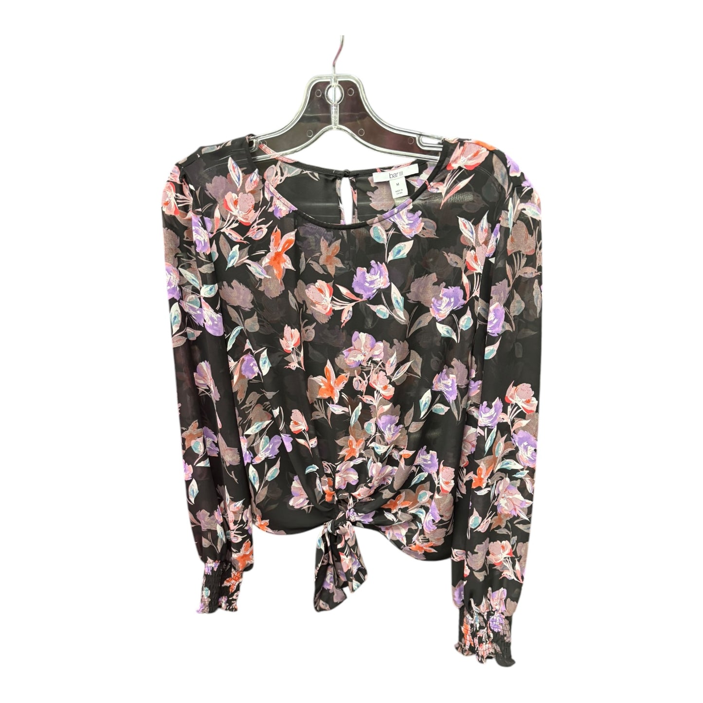 Top Ls By Bar Iii In Floral Print, Size:M