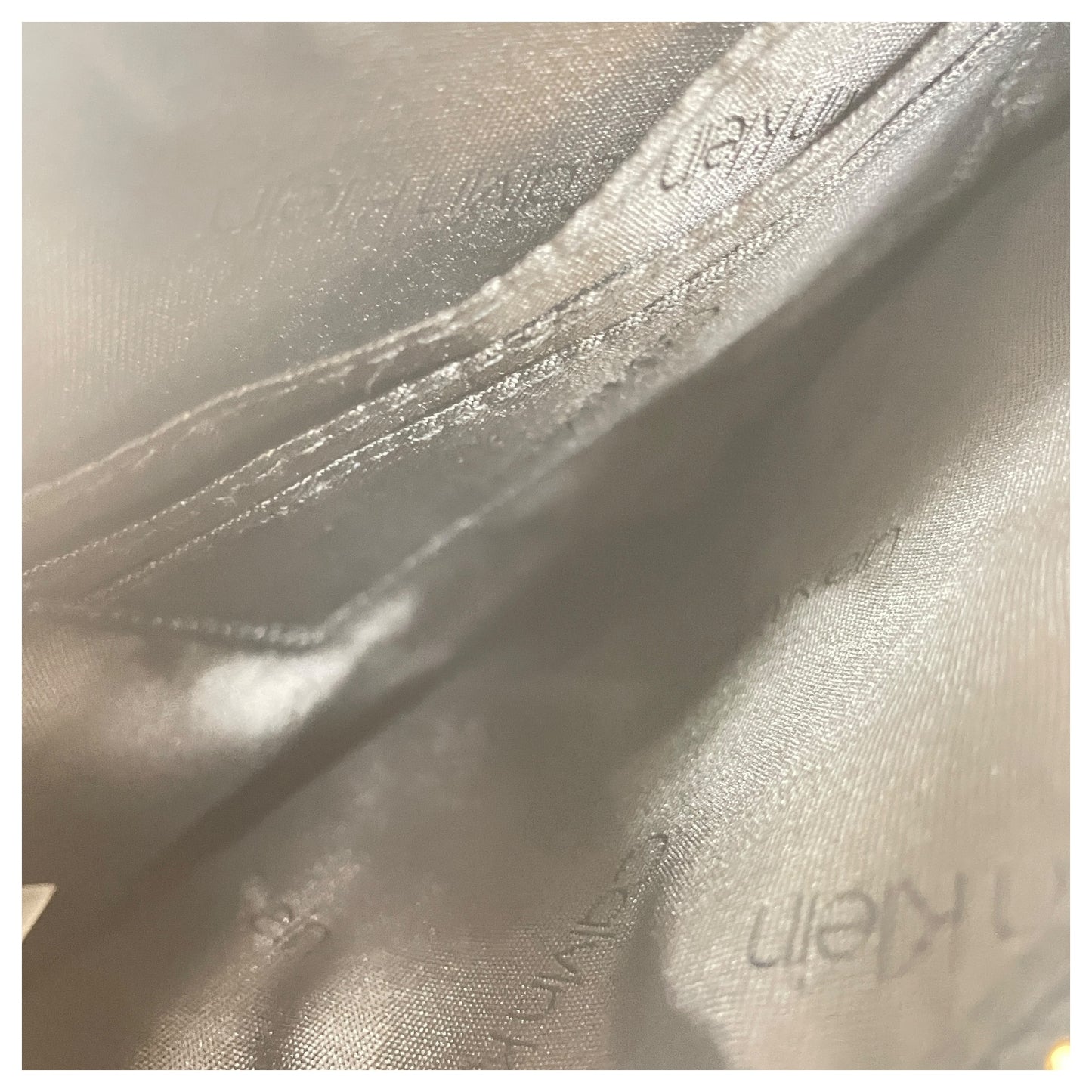 Wristlet By Calvin Klein In Black, Size:Medium