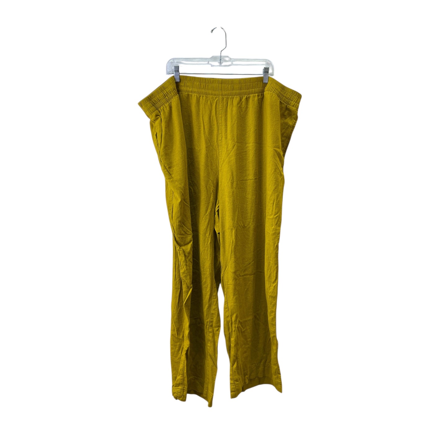 Pants Linen By Old Navy In Green, Size:24