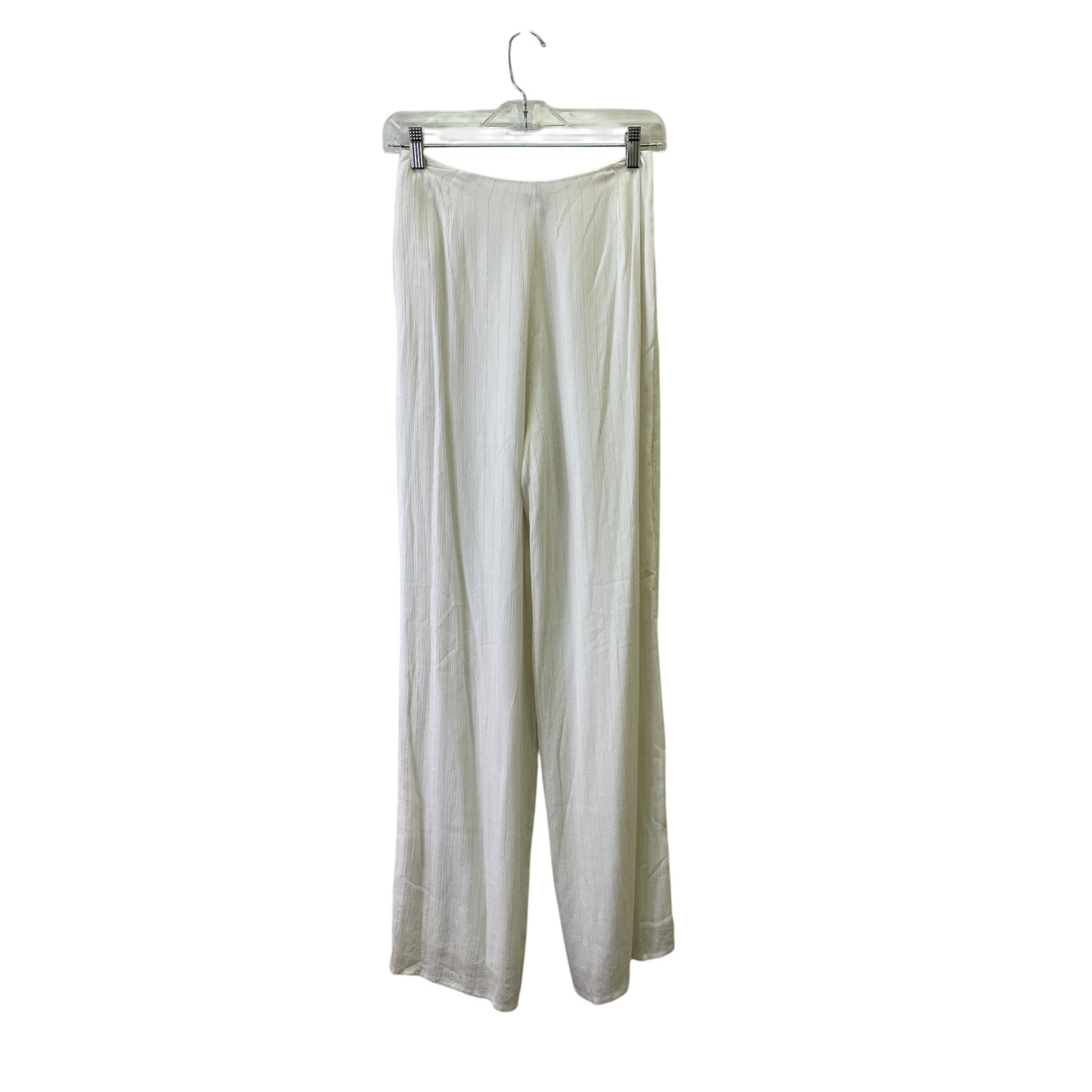 Pants Wide Leg By Tobi In White, Size:4
