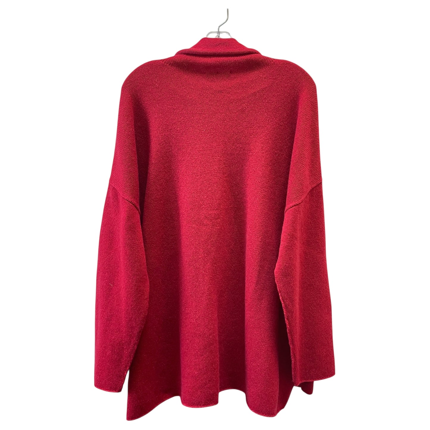 Sweater By Eileen Fisher In Red, Size:Xl