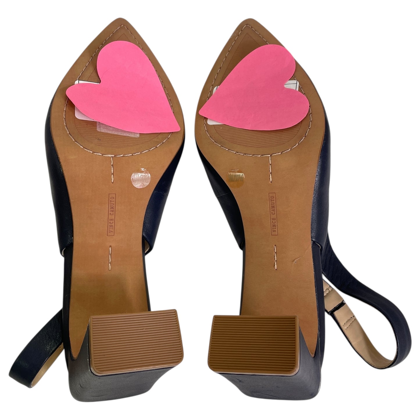 Shoes Heels Block By Vince Camuto In Blue, Size:7.5