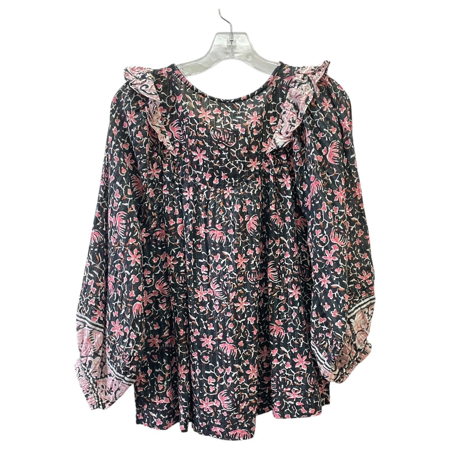 Top Ls By Cleobella In Black & Pink, Size:M